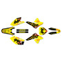 suzuki drz125 graphics kit 2008-2026 raid series yellow-shift