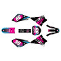 suzuki drz125 graphics kit 2001-2007 turbo series magenta