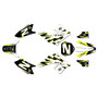 suzuki drz50 graphics kit all years vision series yellow