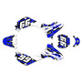 suzuki jr80 graphics kit 2001-2015 incision series blue