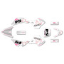 suzuki jr50 graphics kit 2000-2006 sakura series pink