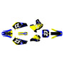 suzuki rm80 graphics kit 2000-2001 evader series blue