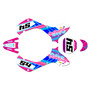 suzuki jr80 graphics kit 2001-2015 split series pink