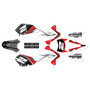 suzuki drz400 graphics kit 2000-2024 faze series red