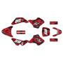suzuki jr50 graphics kit 2000-2006 snagged series red