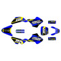 suzuki jr50 graphics kit 2000-2006 warrior series blue