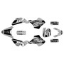 suzuki jr50 graphics kit 2000-2006 warrior series white