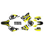 suzuki rm85u graphics kit all years division series yellow
