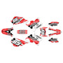 suzuki drz400 graphics kit 2000-2024 future series red