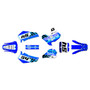 suzuki rm80 graphics kit 2000-2001 split series blue