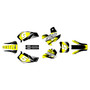 suzuki rm80 graphics kit 2000-2001 turbo series yellow