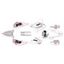 suzuki rm80u graphics kit all years sakura series pink