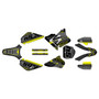suzuki rm85u graphics kit all years split series yellow