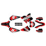 suzuki rm85u graphics kit all years turbo series red