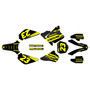 suzuki rm80u graphics kit all years viper series yellow