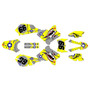 suzuki drz400 graphics kit 2000-2024 predator series yellow