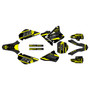 suzuki rm85u graphics kit all years warrior series yellow-shift