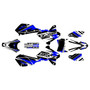 suzuki drz400 graphics kit 2000-2024 razor series blue-shift