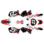 suzuki rm250 graphics kit 2001-2012 evader series red