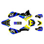 suzuki rm85 graphics kit 2001-2026 icon series yellow