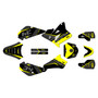 suzuki rm85 graphics kit 2001-2026 icon series yellow-shift
