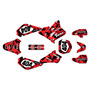 suzuki rm85 graphics kit 2001-2026 invasion series red