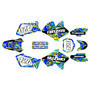 suzuki rm250 graphics kit 2001-2012 snagged series blue