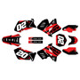 suzuki rm250 graphics kit 2001-2012 spear series red