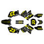 suzuki rm125 graphics kit 2001-2012 viper series yellow-shift