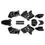 suzuki rm125 graphics kit 2001-2012 viper series smoke