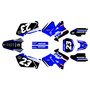 suzuki rm250 graphics kit 2001-2012 viper series blue