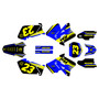 suzuki rm250 graphics kit 2001-2012 viper series blue-shift