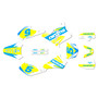 suzuki rm85 graphics kit 2001-2026 turbo series cyan-yellow