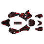 suzuki rm85 graphics kit 2001-2026 twitch series red