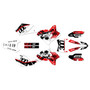 suzuki drz400 graphics kit 2000-2024 surfs-up series red