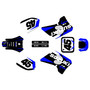 suzuki rm250 graphics kit 1993-1995 division series blue