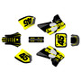 suzuki rm250 graphics kit 1993-1995 division series yellow-shift