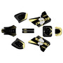 suzuki rm250 graphics kit 1993-1995 division series gold