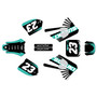 suzuki rm250 graphics kit 1993-1995 fh series teal