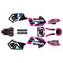 Suzuki rm250 graphics kit 1999-2000 division series cyan-magenta