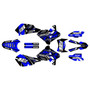 suzuki drz400 graphics kit 2000-2024 veneer series blue