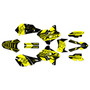 suzuki drz400 graphics kit 2000-2024 veneer series yellow-shift