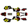 Suzuki rm250 graphics kit 1999-2000 fh series red