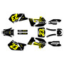 Suzuki rm125 graphics kit 1999-2000 fh series yellow