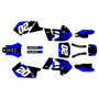 Suzuki rm250 graphics kit 1999-2000 spear series blue