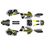Suzuki rm125 graphics kit 1999-2000 shaders series yellow