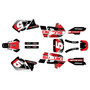 Suzuki rm250 graphics kit 1999-2000 turbo series red