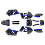 Suzuki rm125 graphics kit 1999-2000 split series blue-shift