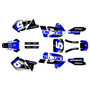 Suzuki rm125 graphics kit 1999-2000 turbo series blue