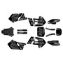 Suzuki rm125 graphics kit 1999-2000 veneer series smoke